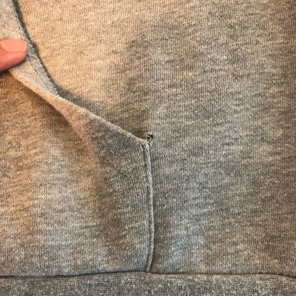 STAR WARS Sweatshirt Men's Size Large Gray The Mandalorian Hoodie The Child - Picture 5 of 11